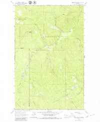 Sunday Mountain 1963 topographic map thumbnail