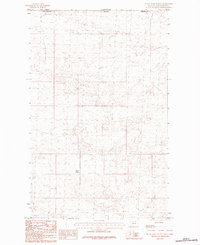 Sunny Slope School 1984 topographic map thumbnail