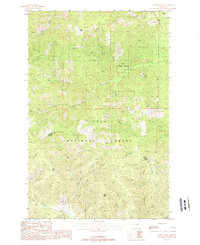 Sunset Peak 1988 topographic map thumbnail