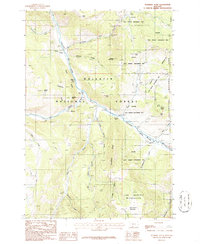 Sunshine Point 1986 topographic map thumbnail