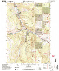 Sunshine Point 2000 topographic map thumbnail