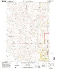 Swamp Creek 1997 topographic map thumbnail