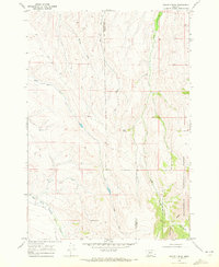 Swamp Creek 1968 topographic map thumbnail