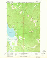 Swan Lake 1965 topographic map thumbnail
