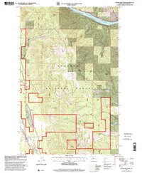 Swede Mountain 1997 topographic map thumbnail