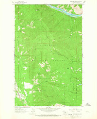 Swede Mountain 1963 topographic map thumbnail