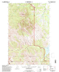Swift Reservoir 1995 topographic map thumbnail