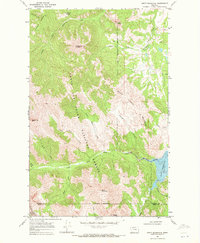 Swift Reservoir 1968 topographic map thumbnail