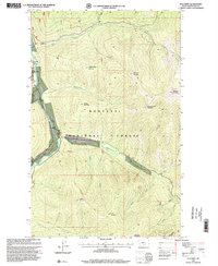 Sylvanite 1997 topographic map thumbnail