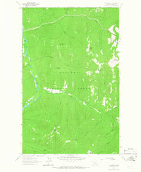 Sylvanite 1963 topographic map thumbnail