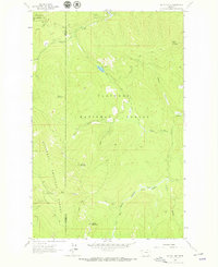 Sylvia Lake 1963 topographic map thumbnail