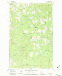 Sylvia Lake 1963 topographic map thumbnail