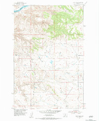 Taffy Ridge 1954 topographic map thumbnail