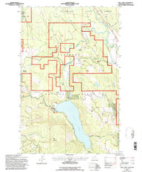 Tally Lake 1994 topographic map thumbnail