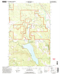 Tally Lake 1994 topographic map thumbnail