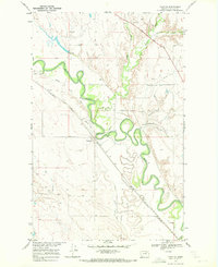 Tampico 1969 topographic map thumbnail