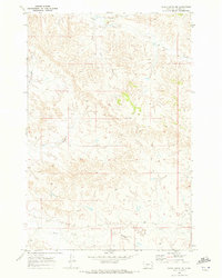 Tepee Butte NE 1969 topographic map thumbnail