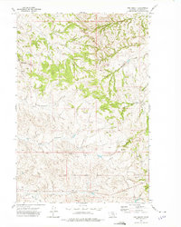 The Dugout 1972 topographic map thumbnail