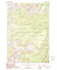 The Needles 1987 topographic map thumbnail