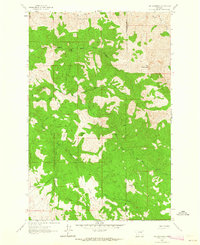 The Sawteeth 1961 topographic map thumbnail