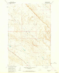 Thebes 1960 topographic map thumbnail