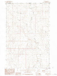 Thoeny 1984 topographic map thumbnail