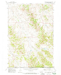 Three Bar Ranch 1970 topographic map thumbnail