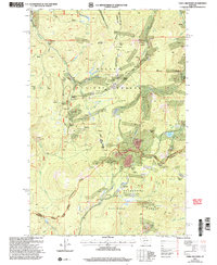 Three Brothers 2001 topographic map thumbnail