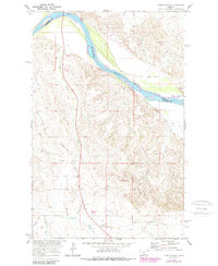 Three Buttes 1969 topographic map thumbnail