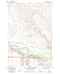 Thurlow 1968 topographic map thumbnail
