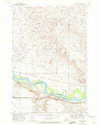Thurlow 1968 topographic map thumbnail