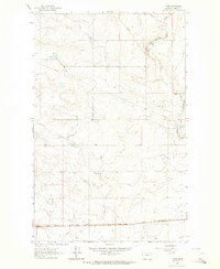 Tiber 1962 topographic map thumbnail