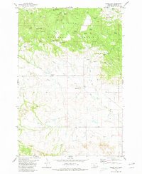 Timber Hill 1980 topographic map thumbnail