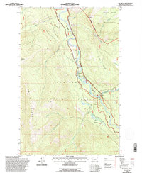 Tin Creek 1994 topographic map thumbnail