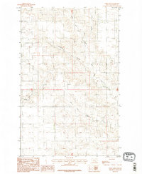 Todd Lakes 1983 topographic map thumbnail