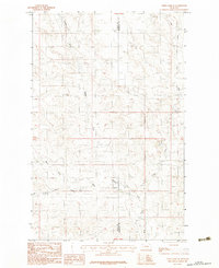 Todd Lakes SE 1983 topographic map thumbnail