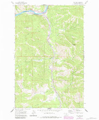 Tony Peak 1963 topographic map thumbnail