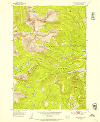 Torrey Mountain 1952 topographic map thumbnail