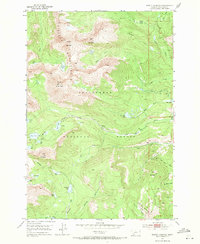 Torrey Mountain 1952 topographic map thumbnail