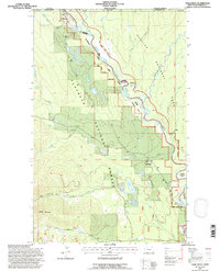 Trailcreek 1994 topographic map thumbnail