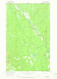 Trailcreek 1966 topographic map thumbnail