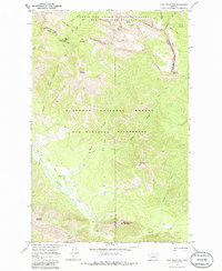 Trap Mountain 1970 topographic map thumbnail