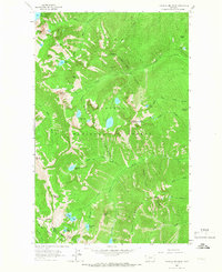 Treasure Mountain 1963 topographic map thumbnail