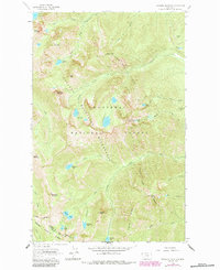 Treasure Mountain 1963 topographic map thumbnail