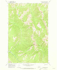 Trilobite Peak 1970 topographic map thumbnail
