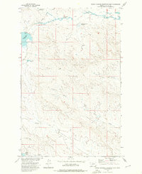 Triple Crossing Reservoir East 1973 topographic map thumbnail