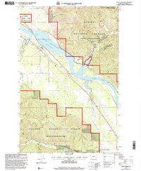 Trout Creek 1997 topographic map thumbnail