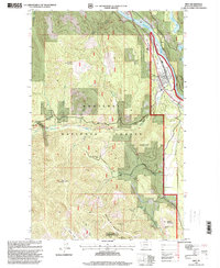 Troy 1997 topographic map thumbnail
