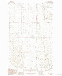 Tule Lake 1984 topographic map thumbnail