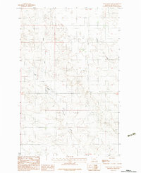 Tule Valley East 1983 topographic map thumbnail